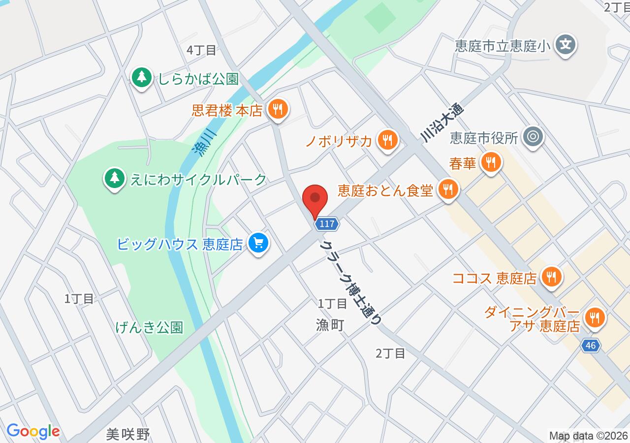 ナビ個別指導学院 恵庭校の地図