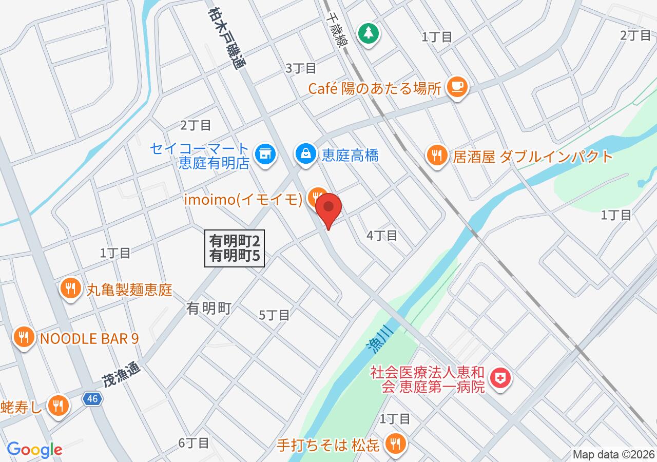 ハウスドゥ 家・不動産買取専門店 恵庭西の地図