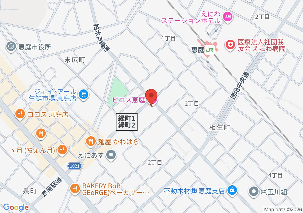 ピタットハウス 恵庭店 / 住まいの戸田㈱の地図
