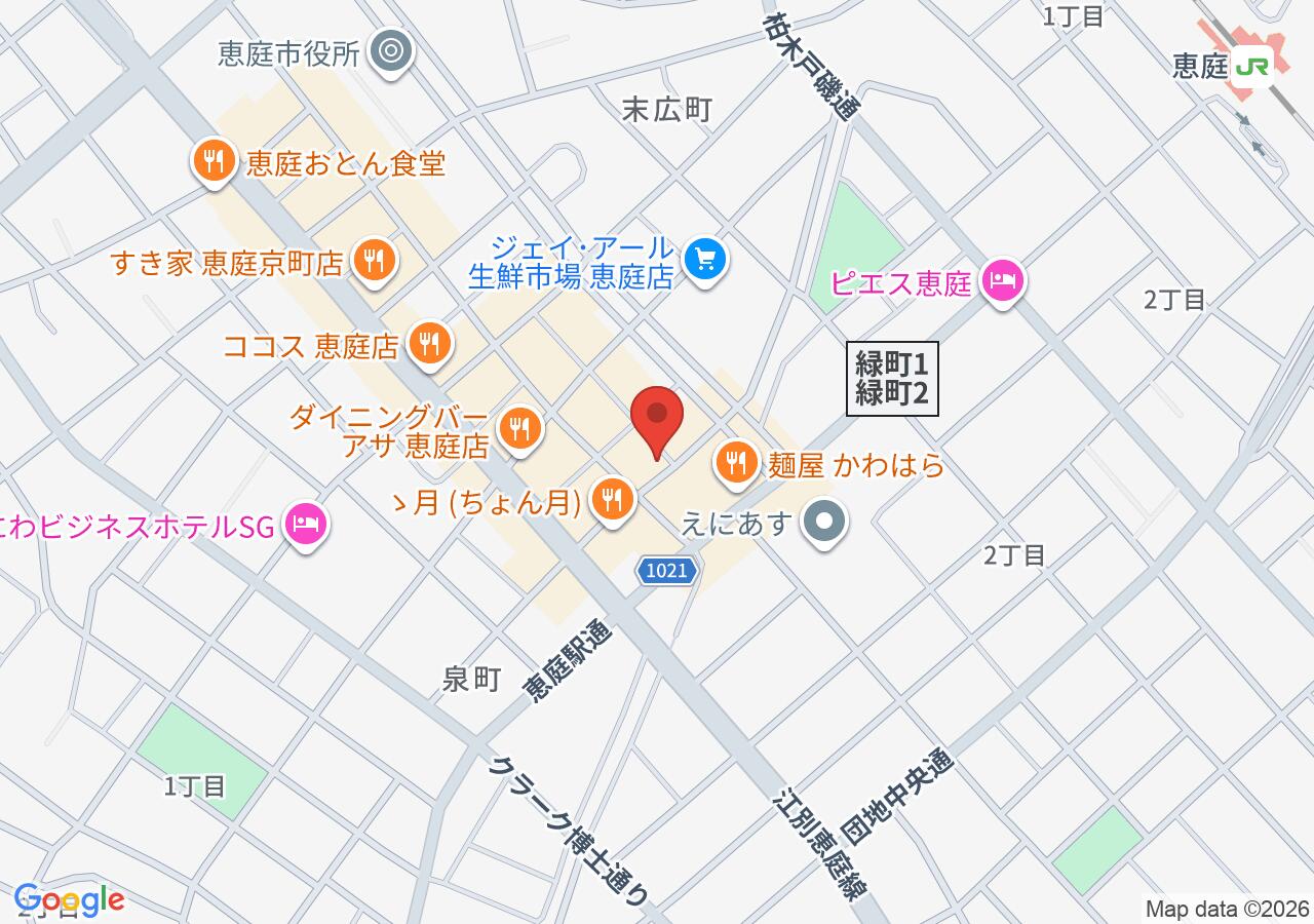 ラ・ステラの地図