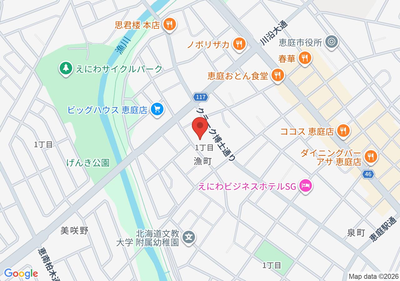 MIR CAFE（ミルカフェ）の地図