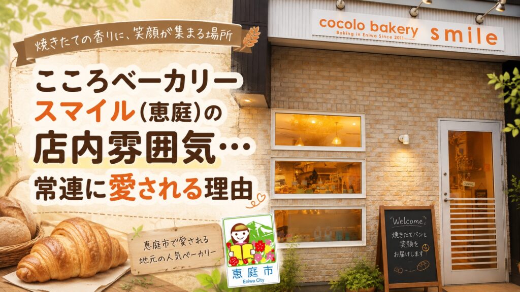 こころベーカリースマイル,恵庭,パン,パン屋,口コミ,評判,レビュー,食べてみた