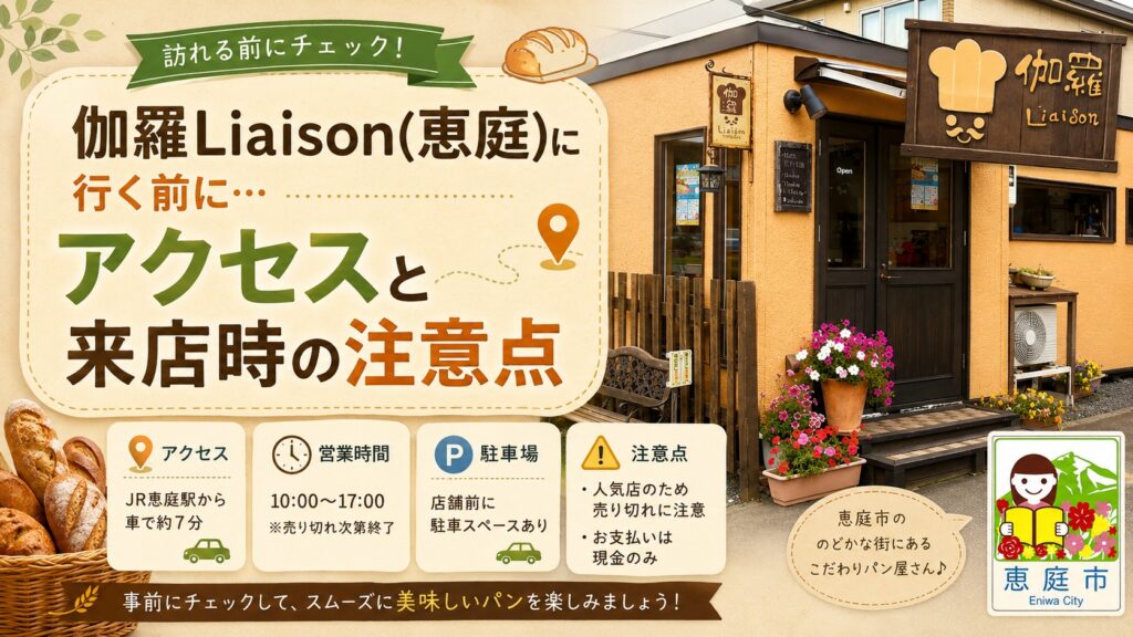 伽羅Liaison,リエゾン,恵庭,パン,パン屋,口コミ,評判,レビュー