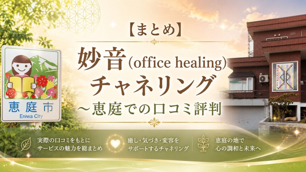 妙音,office-healing,チャネリング,マヤ暦,ヒーラー,恵庭,占い,占い師,口コミ,評判,料金