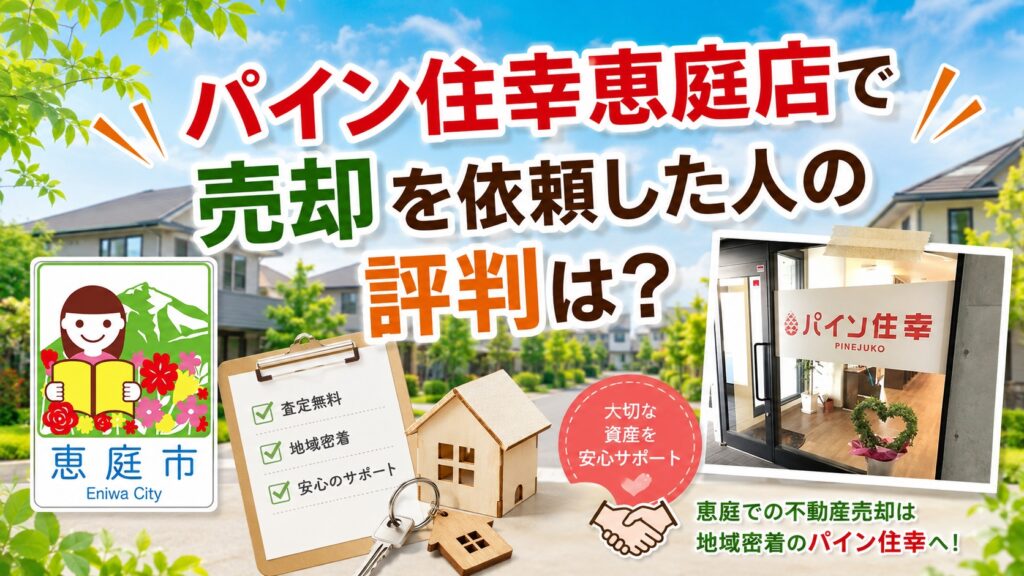 パイン住幸恵庭店,恵庭,建売,不動産,口コミ,評判