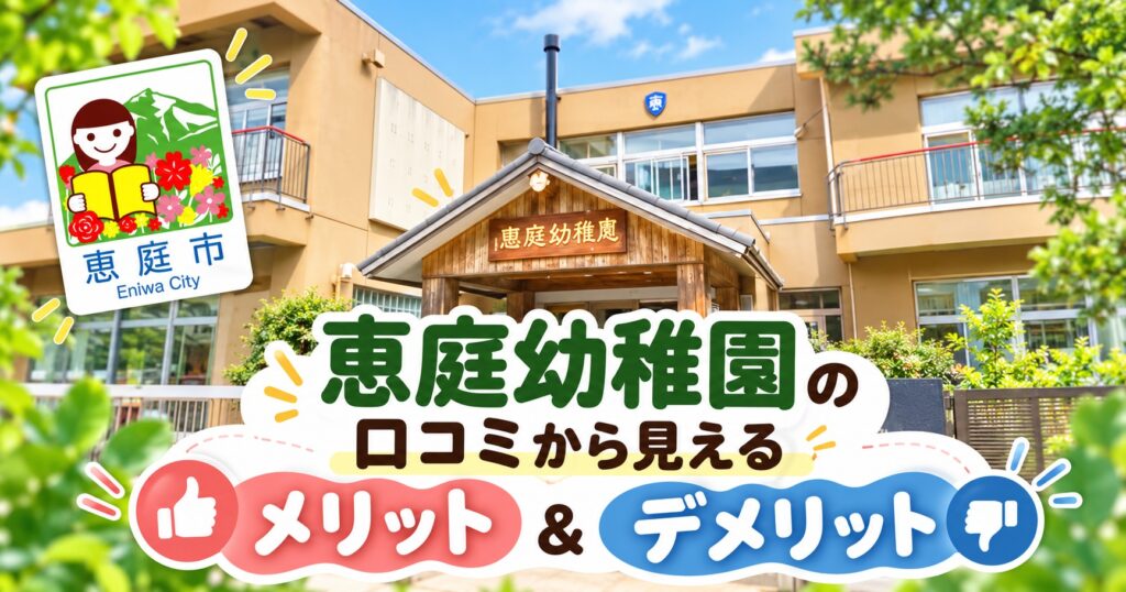 恵庭幼稚園,恵庭,口コミ,評判,レビュー,幼稚園