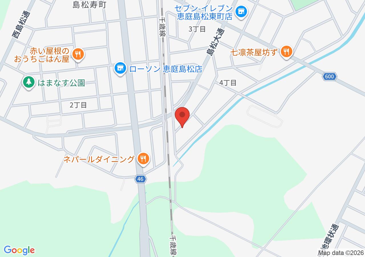 恵庭支店 不用品買取と不用品回収 ケーアンドケーユーズド(K&K.USED)の地図