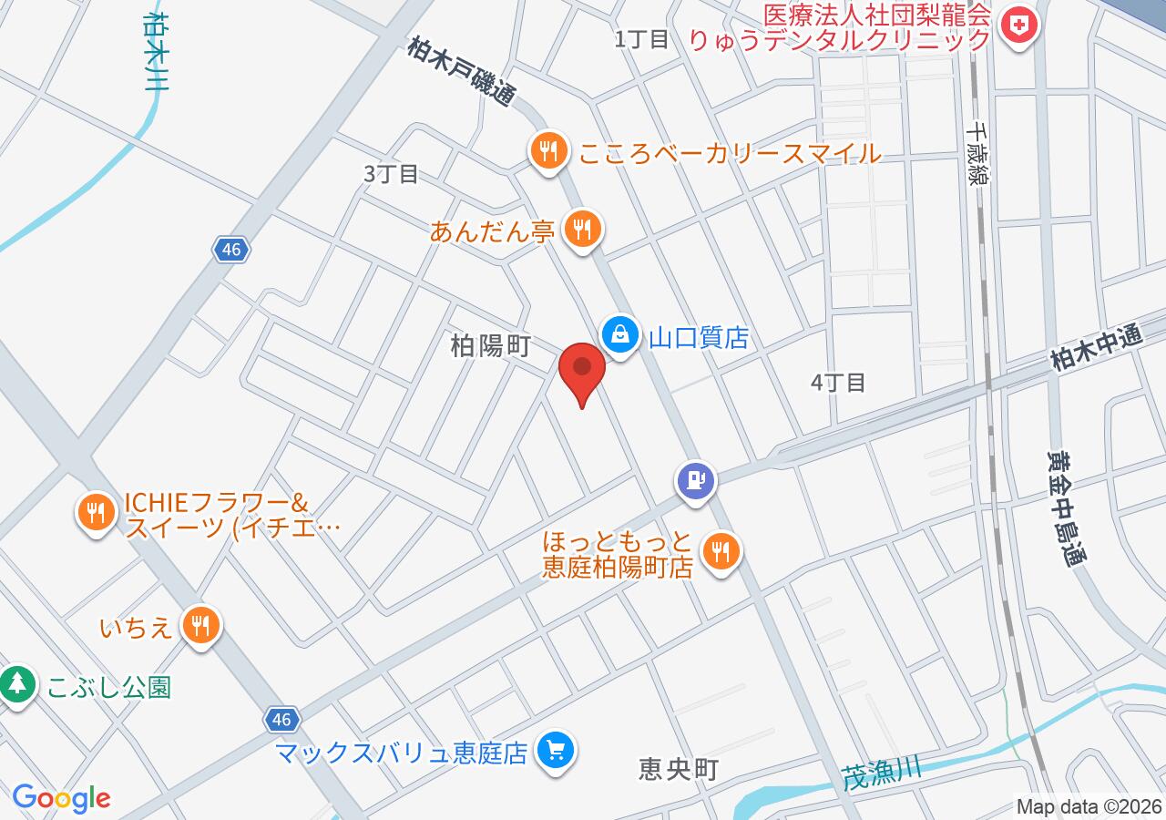 恵庭市立すみれ保育園の地図