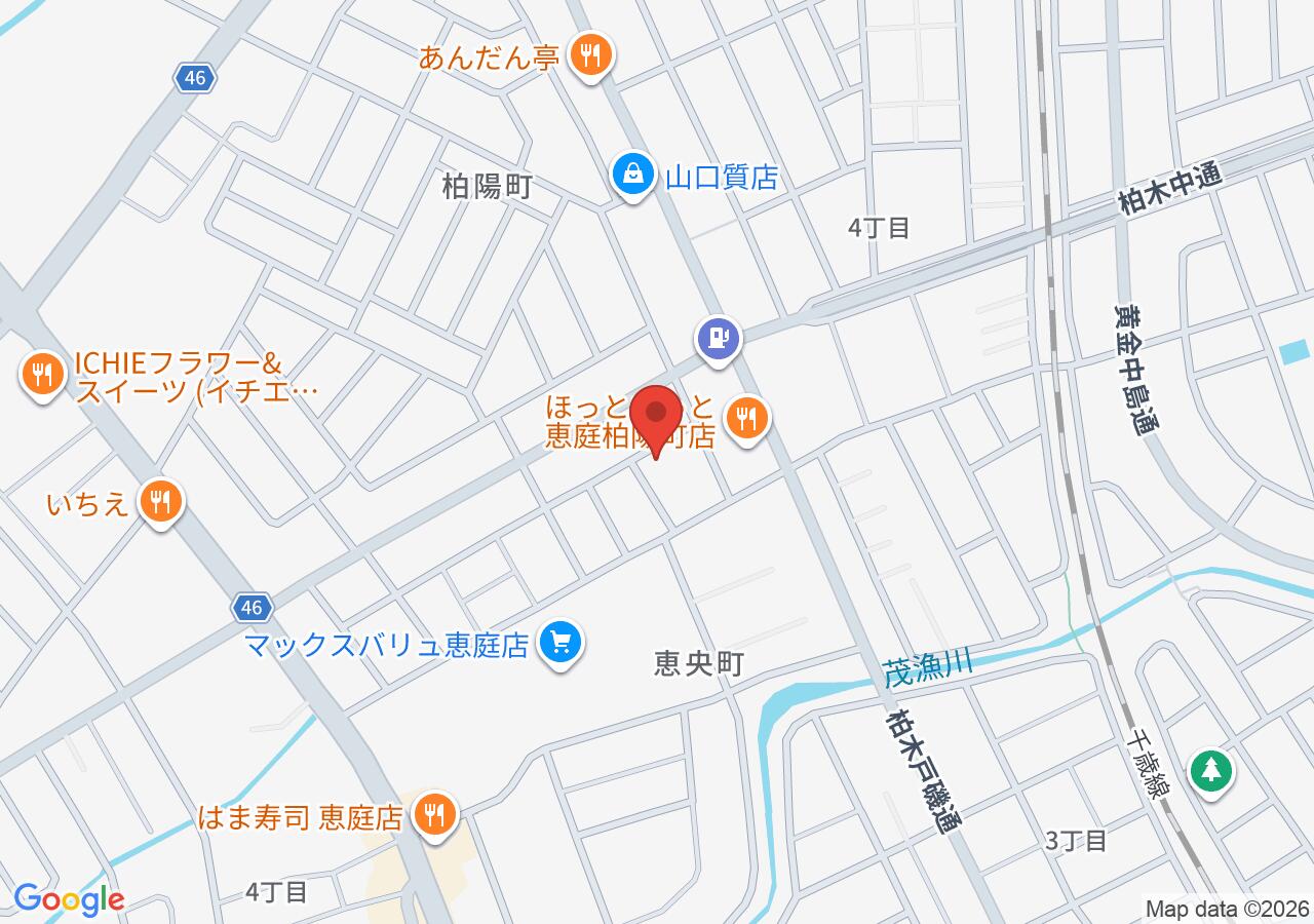 認定こども園 かしわ幼稚園の地図