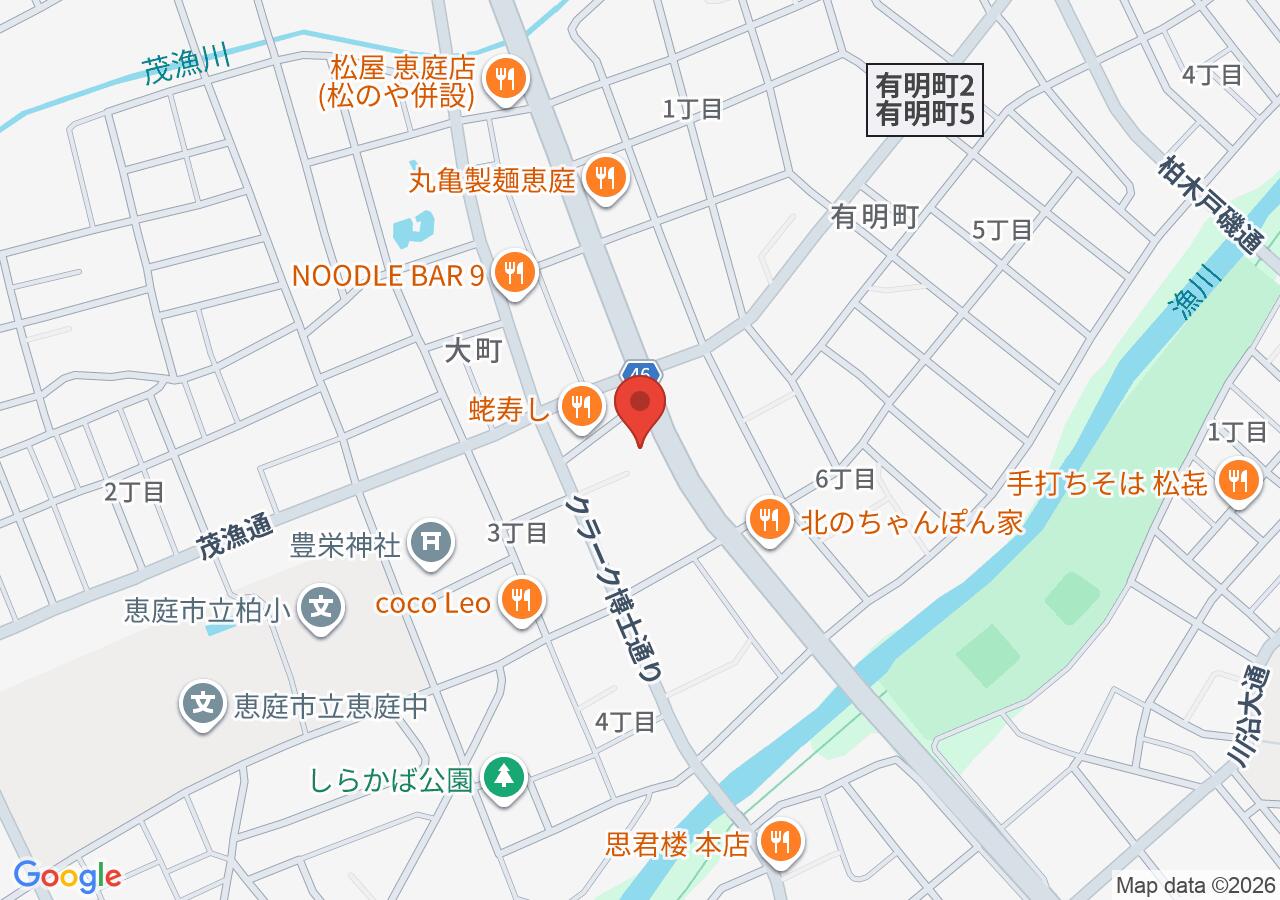 大新の地図