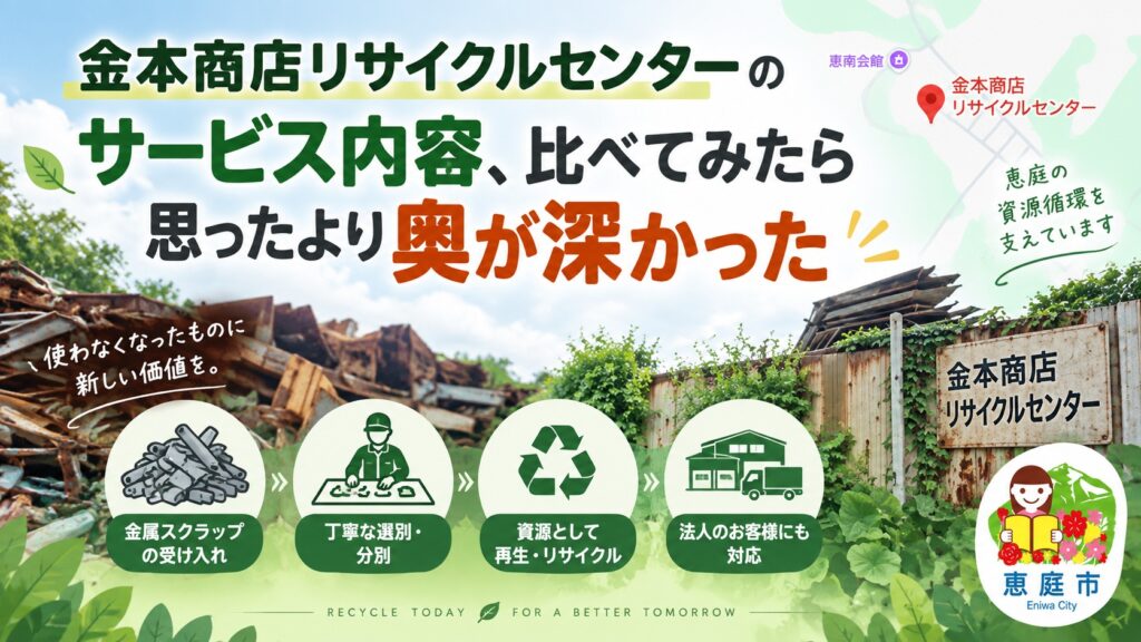 金本商店リサイクルセンター,恵庭,買取,リサイクルセンター,口コミ,評判,レビュー