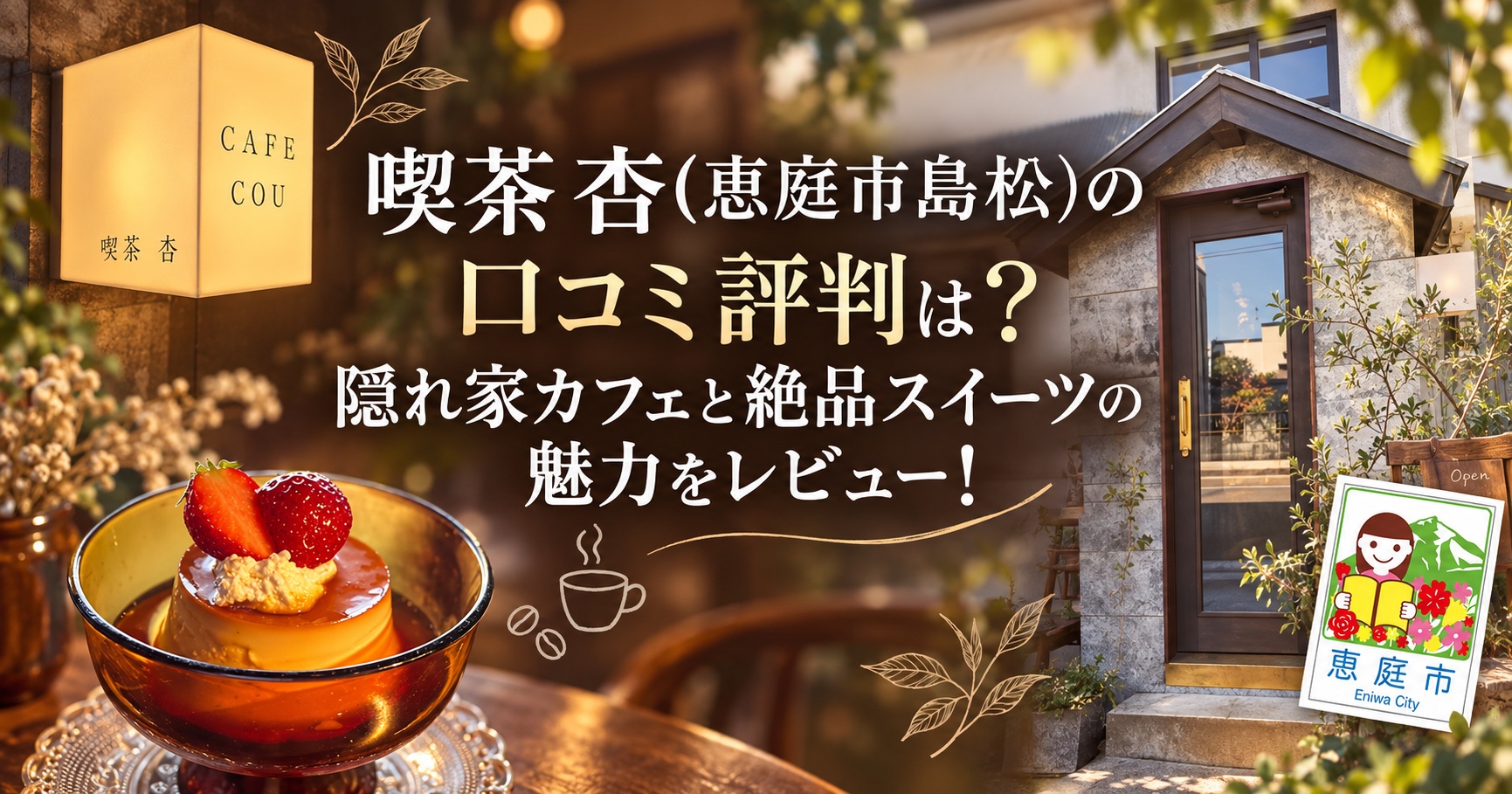 喫茶杏,恵庭,島松,喫茶店,カフェ,隠れ家,口コミ,評判,レビュー,メニュー