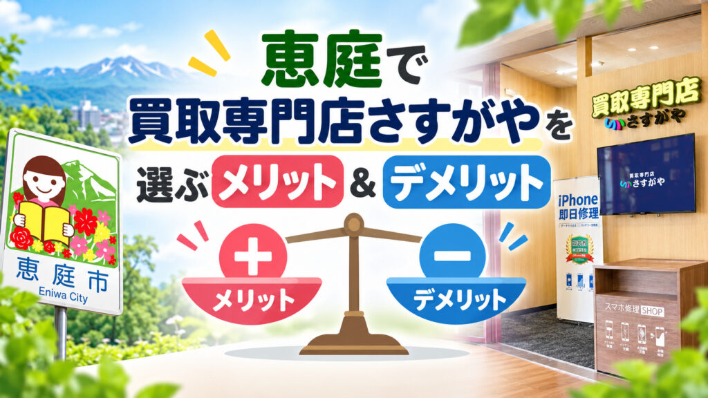 買取専門店さすがや,マックスバリュ恵庭店,さすがや,恵庭,リサイクルショップ,口コミ,評判,レビュー,買取,査定