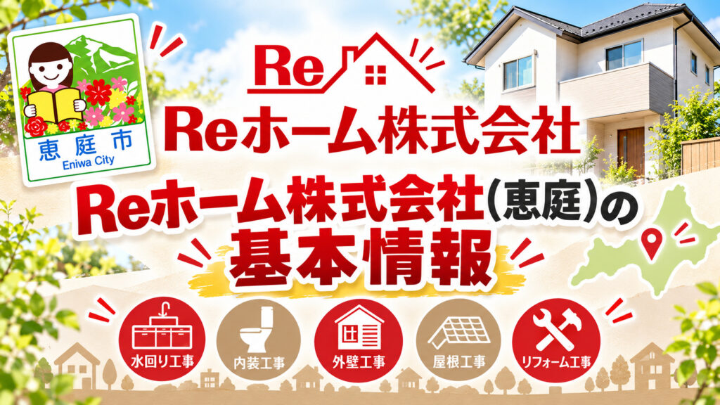 Reホーム株式会社,恵庭,リフォーム,工務店,口コミ,評判