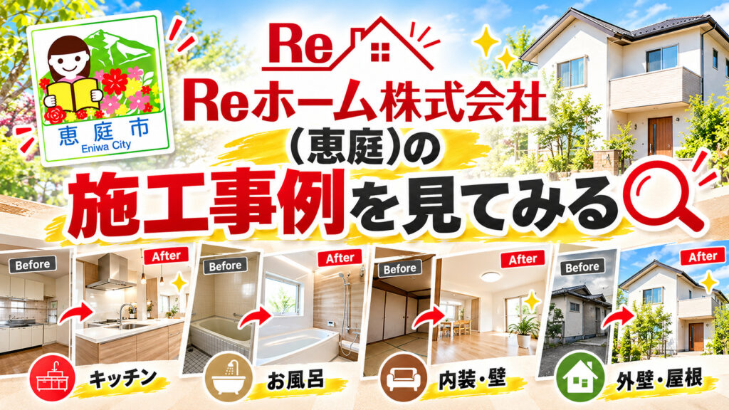 Reホーム株式会社,恵庭,リフォーム,工務店,口コミ,評判