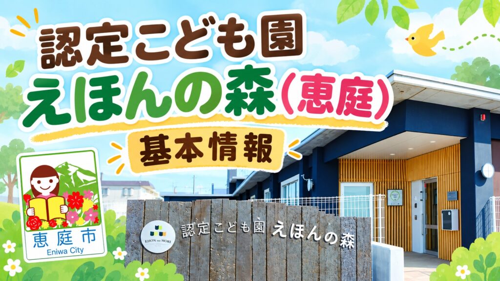 認定こども園えほんの森,えほんの森,恵庭,保育園,認定こども園,幼稚園,口コミ,評判,レビュー
