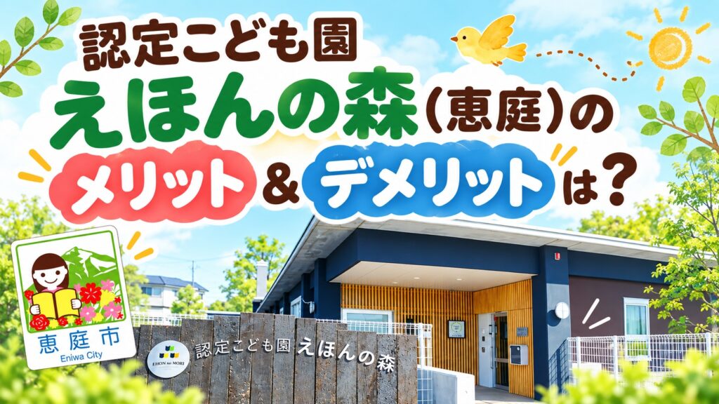 認定こども園えほんの森,えほんの森,恵庭,保育園,認定こども園,幼稚園,口コミ,評判,レビュー