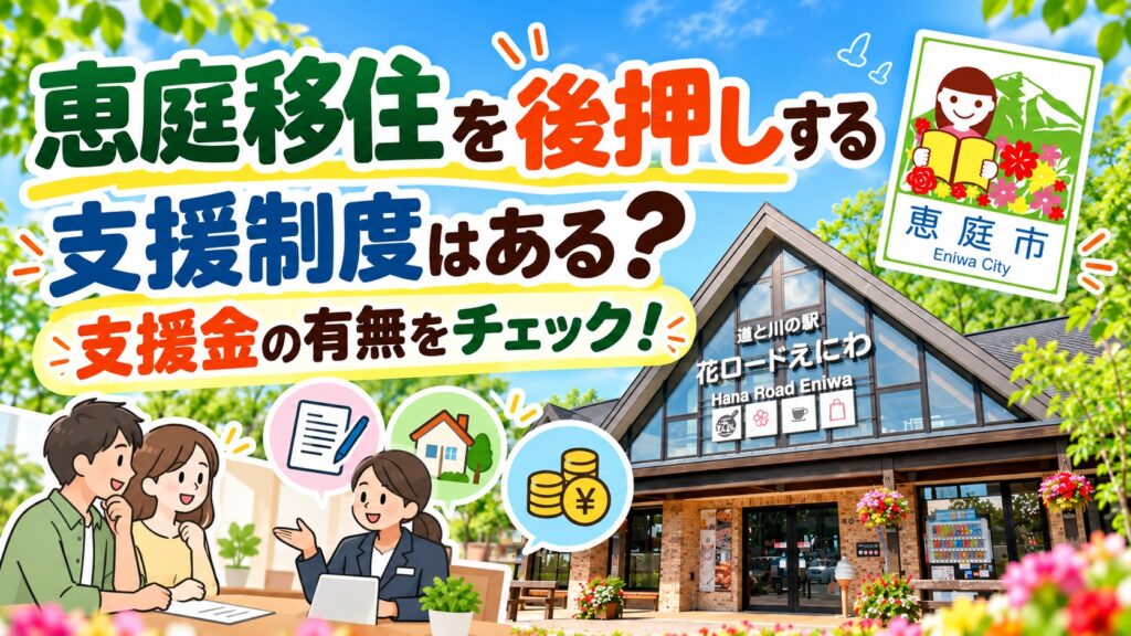北海道,移住,恵庭,おすすめ,メリット,デメリット