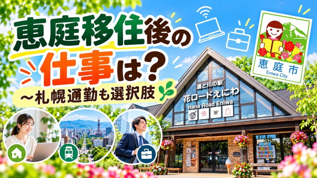 北海道,移住,恵庭,おすすめ,メリット,デメリット