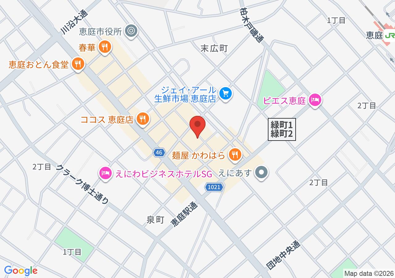 居酒屋 根ぼけの地図