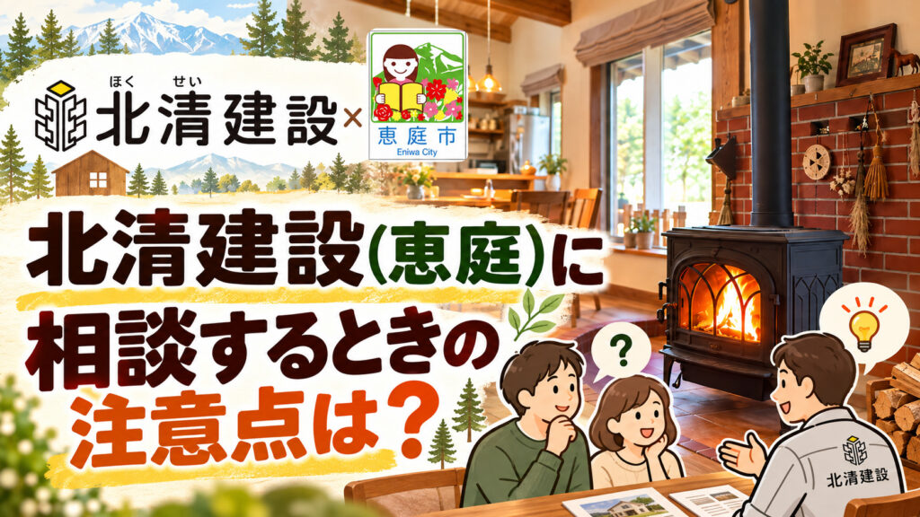 北清建設,恵庭,工務店,注文住宅,坪単価,新築,口コミ,評判
