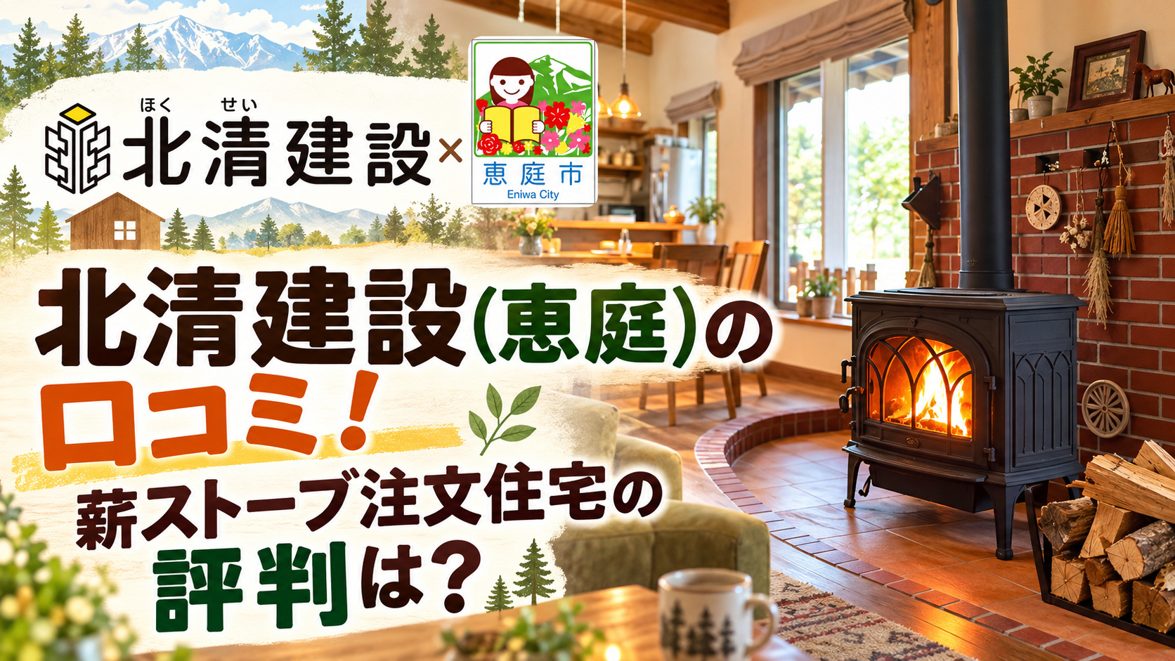 北清建設,恵庭,工務店,注文住宅,坪単価,新築,口コミ,評判