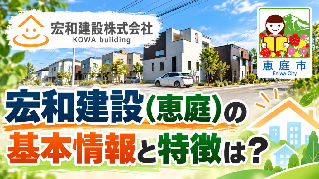 宏和建設,恵庭,建築会社,リフォーム,口コミ,評判,レビュー