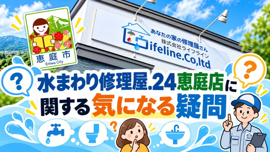 水まわり修理屋.24恵庭店,恵庭,リフォーム,口コミ,評判