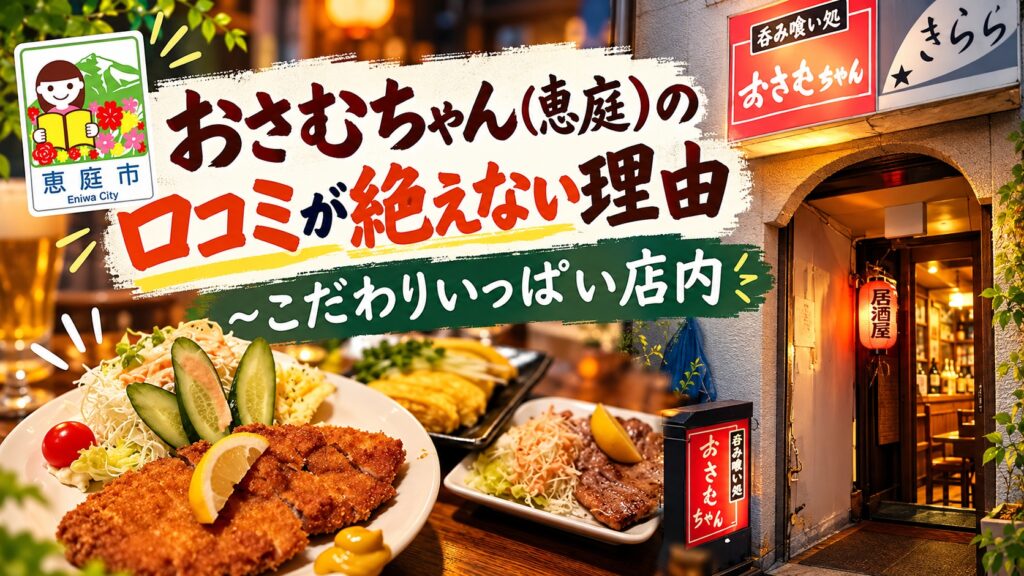 おさむちゃん,居酒屋,恵庭,口コミ,評判,レビュー