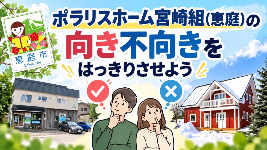 ポラリスホーム,宮崎組,恵庭,工務店,リフォーム,新築,注文住宅,口コミ,評判,レビュー