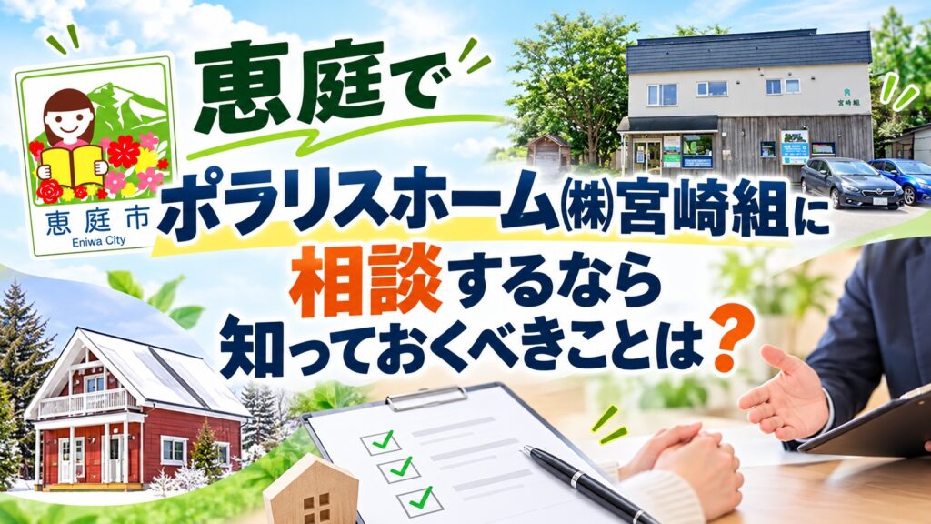 ポラリスホーム,宮崎組,恵庭,工務店,リフォーム,新築,注文住宅,口コミ,評判,レビュー
