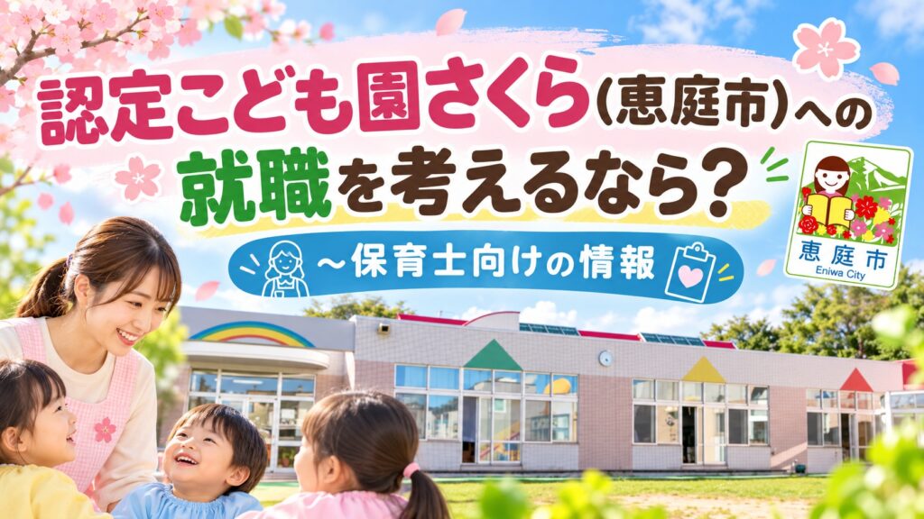 認定こども園さくら,保育園,幼稚園,認定こども園,口コミ,評判,レビュー,恵庭