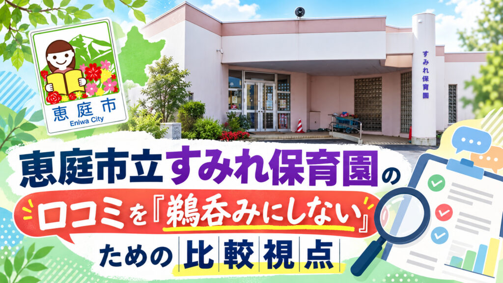恵庭市立すみれ保育園,すみれ保育園,恵庭,保育園,口コミ,評判,レビュー